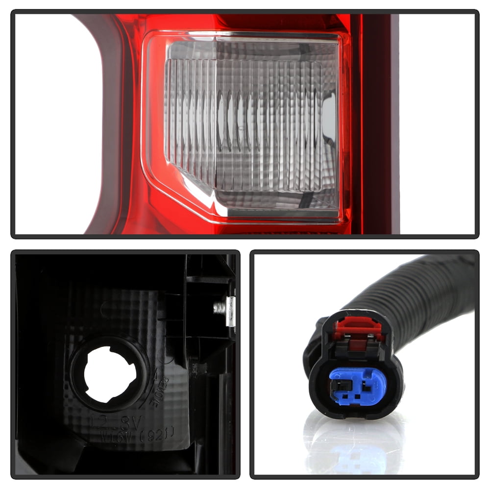 2019-2023 Chevy Silverado 1500 Incandescent Tail Light w/Harness Driver Side