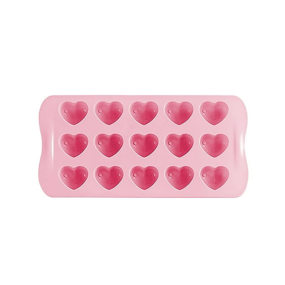 LKWLPD Heart Shaped Silicone Cake Mold 15 Cavity Heart Bunt Cake Molds Muffin Pan Silicone Heart Cake Mold Tiered Mini Heart Shaped Cake Pans