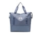 thumbnail image 3 of Bolsa de deporte grande expandible para hombre y mujer | Bolsa deportiva impermeable con separación entre ropa húmeda y seca | Bolsa de viaje para fin de semana, escuela y trabajo | Capacidad para, 3 of 8