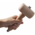 thumbnail image 3 of Martillo de Madera de Haya TUNC para Carpintería y Escultura de Cuero 19.5 cm, 3 of 3