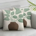 thumbnail image 3 of Ullo0ord Modern Vase Square Throw Pillow Cover Home Living Room Cushion Sofa Patio Car Indoor Outdoor New Home Bed Modern Home Art Decor Throw Pillow Cover  18x18in, 3 of 7