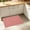 Red, variant on Japceit Woven Texture Bath Mat, Soft Absorbent Non Slip Rug, Quick Dry Floor Carpet, Low Profile For Bathroom Kitchen Entryway