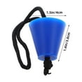 thumbnail image 2 of SWETRACE 2Ud Tapones De Drenaje Para Kayak De Silicona Azul Kit Universal Antiretorno Y Resistente, 2 of 6