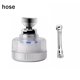 thumbnail image 2 of Grifo de fregadero de cocina para el hogar, grifo de agua universal a prueba de salpicaduras, rociador de boquilla de plástico, rociador, grifo de agua, manguera suave Scienceny HA000276-02B, 2 of 6