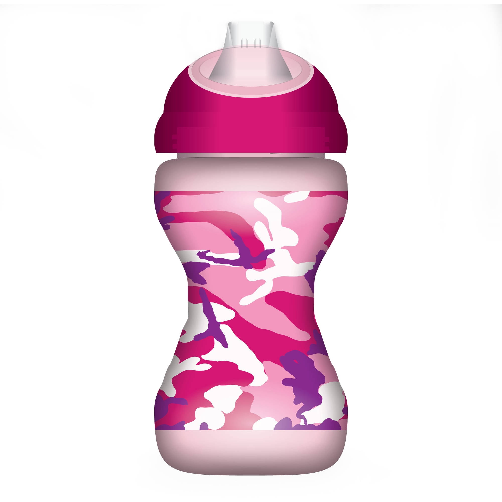 Copia Baby Basic BPAFree Step 2 Sippy Cup with Drink Spout, Girl