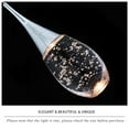 thumbnail image 6 of JoollySun 1 Light Single Mini Pendant Light LED Ceiling Hanging Light with Bubble Crystal in Chrome, 6 of 7