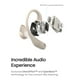 thumbnail image 3 of Auriculares Bluetooth SHOKZ OpenFit OpenEar Beige con micrófono, 3 of 9