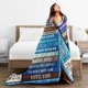 thumbnail image 5 of LHSHID To My Bonus Dad Throw Blanket Soft Fuzzy Fleece Blanket For Couch Bed Living Room Decoration 30x40in, 5 of 6
