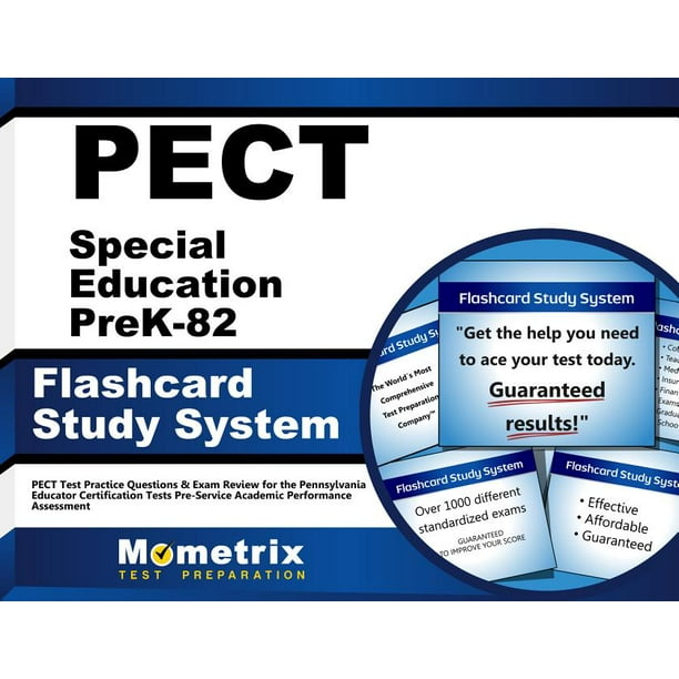 Pect Special Education Prek8 Flashcard Study System Pect