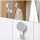 thumbnail image 5 of 2 ganchos de pared para baño sin perforaciones, ganchos para colgar toallas, 5 of 6