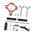 thumbnail image 2 of BELOVING RC Crawlers Tow Hook Set Accessories Portable Towing Linker for T4 H8H SCX10 Red, 2 of 8