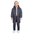 thumbnail image 2 of Wonder Nation Toddler Long Length Puffer Jacket, Sizes 12M-5T, 2 of 6
