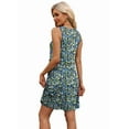 thumbnail image 4 of Ronuti Womens 2026 Summer Dresses Loose U Neck Sleeveless Sundresses Dress with Pockets, 4 of 7