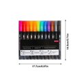 thumbnail image 2 of TIELUTT Double Line Marker Pen For Art Drawing Illustration Journaling Scrapbooking Calligraphy Stuff for Room Thick Crayons for Toddlers Stainless Steel Scratch Removal Circuit Board Set It and Forg, 2 of 2