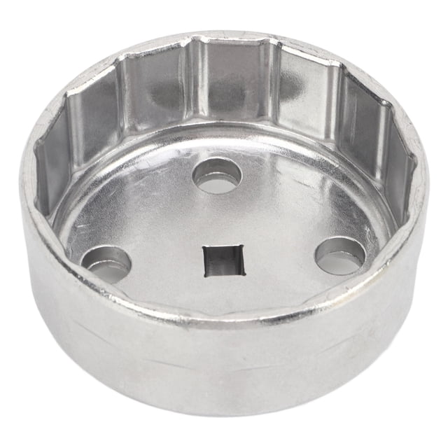 Vaso Para Filtro De Aceite, 90 Mm, 15 Flautas, Llave Eficiente Para Filtro De Aceite Con Accionamiento De 3/8 De Pulgada Para Motores De Gasolina De 3,0 L Y 5,0 L