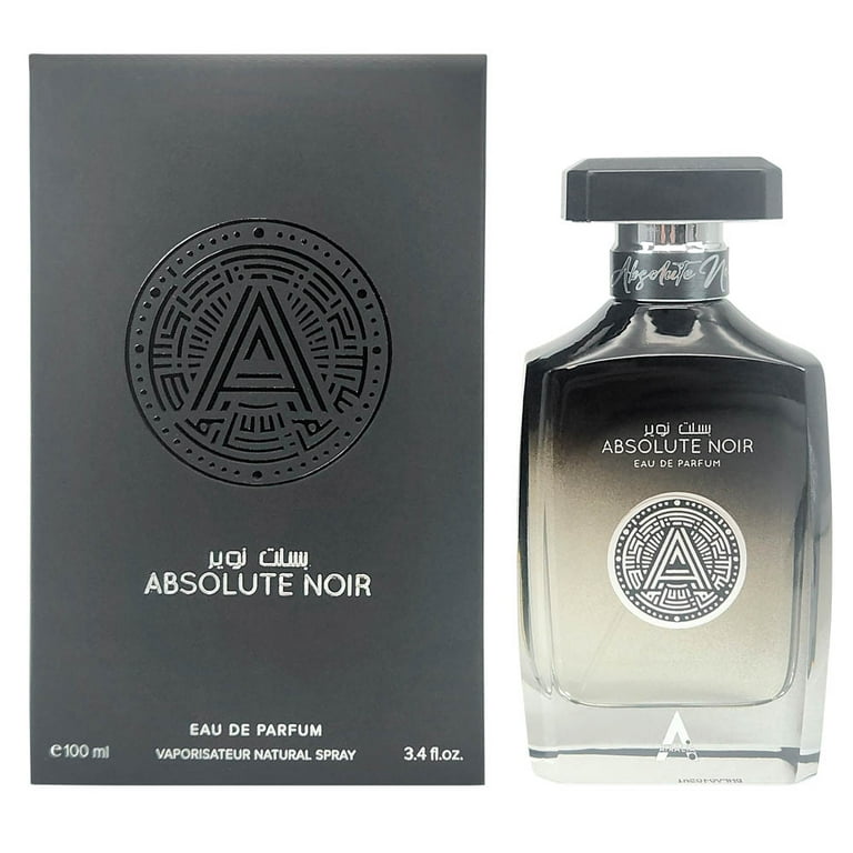 ATRALIA Absolute Noir Perfume, 100ml EDP Spray, Citrus, Vetiver