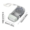 thumbnail image 3 of PONPRNGY Hand Crank Emergency Flashlights - 1 Pack- Camping, Home, Car - Double LED Bright Lights - Great for Hiking, Outdoor Sports, Power Outage Easy to Use, 3 of 6