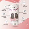 thumbnail image 3 of Best Friend Tumblers for Women - Stainless Steel You Are My Person Tumbler Cup 20oz for Bestie - Bestfriend Birthday Gifts - Gifts for Work Bestie, 3 of 5