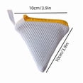 thumbnail image 3 of 5 Pcs Triangle Mesh Laundry Bag,Reusable Wash Bag with Zipper | Scent Beads Laundry Pod Dissolution Protection Bags for Laundry Room,Washing Machine,Yellow, 3 of 8