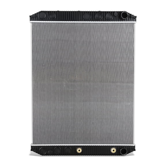 DNA Motoring 2-Row Aluminum Core Radiator for 07-14 Volvo VNL 10.8/11.9/12.1/12.8/14.9/16.1L