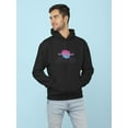 thumbnail image 2 of Hackathon Vaporwave Hoodie Men -Image by Shutterstock, Male Medium, 2 of 4