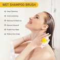 thumbnail image 4 of SCSYV Silicone Hair Scalp Massager Shampoo Brush for Hair Growth, Hair Shower Brush for Dandruff Removal,Oil Brush for Hair,Wet and Dry Hair Detangler, 4 of 5
