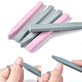 thumbnail image 2 of 2PCS Quartz Scrub Nail File Cuticle Remove Stick Nail Art Grinding Stone Exfoliate Carving Pusher Manicure Care Tool, 2 of 9