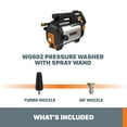 Worx Power 13 Amp 1700 PSI Electric Pressure Washer (WG602)