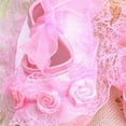 thumbnail image 3 of Nituyy Baby Girl Soft Non-Slip Walker Lace Princess Shoes, 3 of 5
