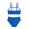 thumbnail image 5 of Kids Girls Tankinis Two Pieces Swimsuits Hawaiian Beach Sport Leopard/Mermaid Bathing Suit Set for 7-14 Years, 5 of 5