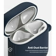 thumbnail image 5 of Ringke Dust Guard Adhesive Sticker for Apple AirPods 1, AirPods 2 - Matte Space Gray, 5 of 11