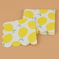 thumbnail image 4 of 16pcs Yellow Lemon Gilding Tableware Napkins Disposable Paper Napkins Dinner Supplies for Party Carnival Festival(25*25cm), 4 of 4