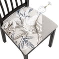thumbnail image 1 of Fundas impermeables para asiento de silla Searchi, paquete de 4 unidades, beige y azul, 1 of 7