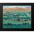 thumbnail image 2 of OToole, Tim 18x15 Black Modern Framed Museum Art Print Titled - Valley High I, 2 of 5