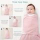 thumbnail image 4 of Saco de Dormir Envoltura para Bebé LILBESTIE 1.0 Tog Algodón Rosa, 4 of 5