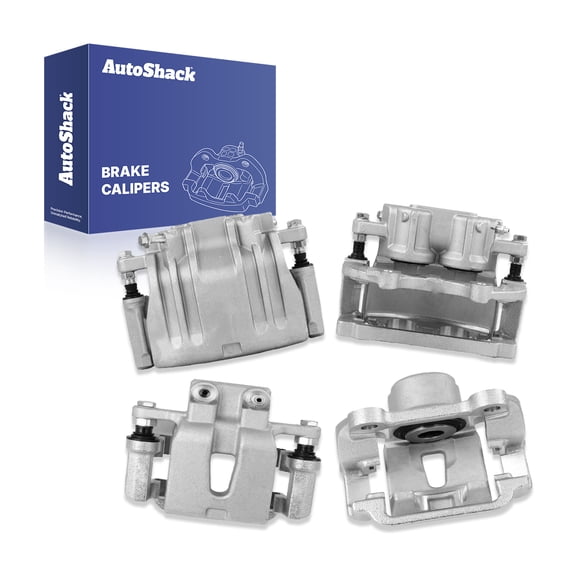 AutoShack Front & Rear Brake Calipers Replacement for 2006-2011 Dodge Charger 2005-2011 Chrysler 300 2005-2008 Dodge Magnum 4-PC Set