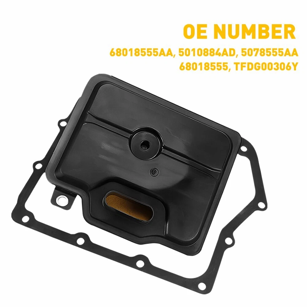 Transmission Filter For Kit 2008-2016 Dodge Chrysler 5078555AA Ram 68018555AA