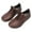 Brown, variant on jsaierl Soft Sole Sneakers Sandals Round Toe Low Top Lace-Up Flats Women's Casual Shoes