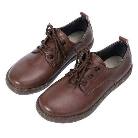 

Ankle Boots for Women Fall Fashion Casual Outdoor Walking Shoes Lacing Up Trendy Short Booties
