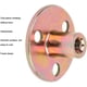 thumbnail image 4 of Brad Hole Tuerca en T 5 piezas Brida de tuerca en T 3 orificios Sujetador de muebles de hierro galvanizado Base en T Tornillo redondo Tuerca Muebles Hardware Brida Insertar Rosca hembra (M6) esquí esquí Gafas de esquí, 4 of 5