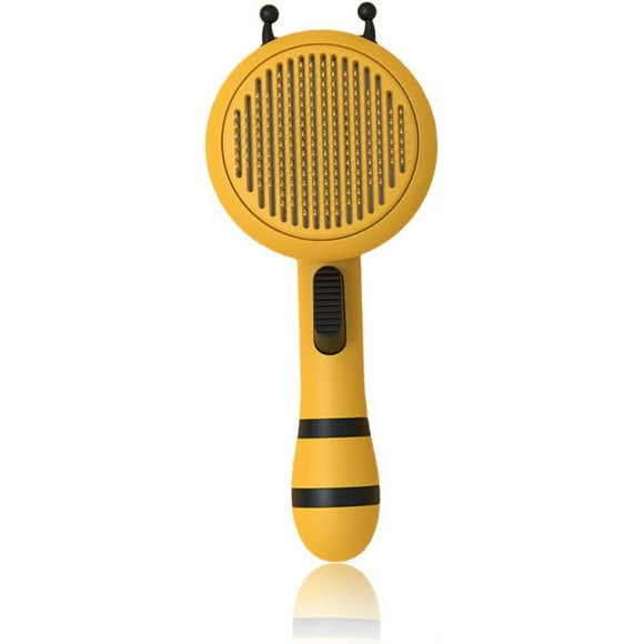 Flea Comb for Cat Cat Comb Dog Comb Flea Comb Dog Brush(Yellow Bee Shape)