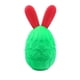 thumbnail image 1 of Adorno de conejito estampado | Decoración de Pascua con diseño de conejito y huevo | Decoración de plástico para mesa o estante | 6,7 x 3,5 pulgadas, 1 of 6