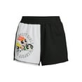 thumbnail image 5 of Powerpuff Girls Juniors’ Graphic Fleece Shorts, 3” Inseam, Sizes XS-3XL, 5 of 5