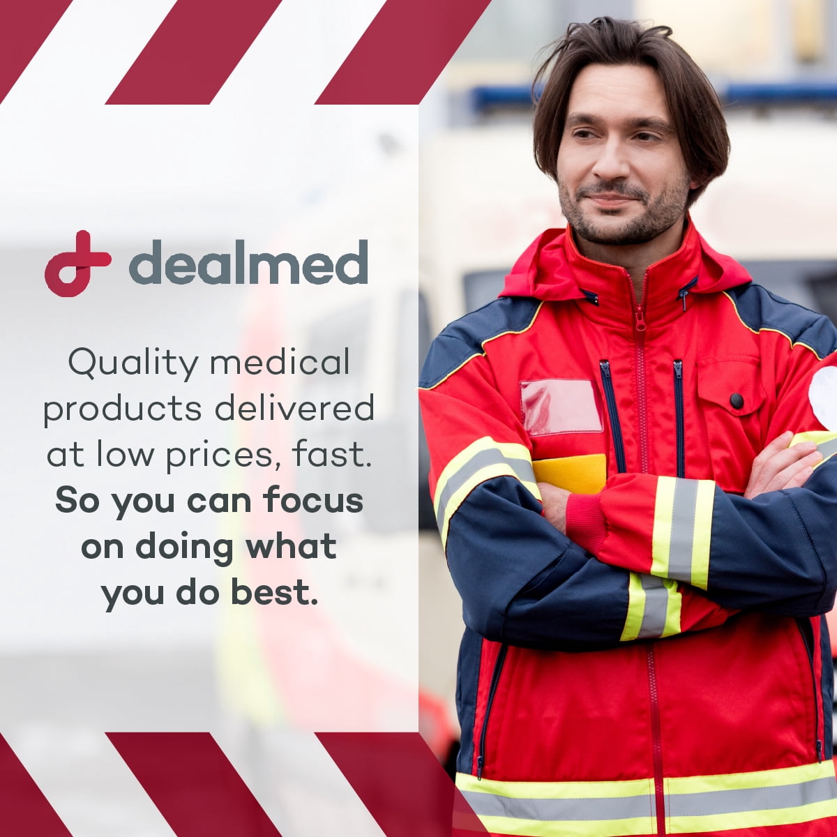 Dealmed 5” x 9” Instant Hot Packs for Emergency Heat Therapy & Pain Relief, Disposable (Case of 24)