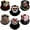 Multicolor-1, variant on 6 Pack Headwear Neck Gaiter Face Mask Bandana Scarf Balaclava for men women