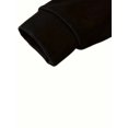 thumbnail image 5 of Men's Black Hoodie - Loose Fit Pullover Sweatshirt With Hood, Machine Washable Casual Casual Attire For Spring/Fall Seasons, Comfortable Streetwear Outfit, 5 of 5