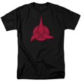 thumbnail image 1 of Star Trek-Klingon Logo - Short Sleeve Adult 18-1 Tee - Black, 4X, 1 of 1