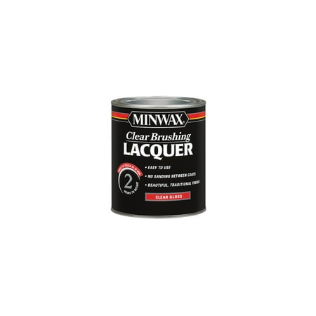 Ivory Lacquer Finish - Minwax® Clear Brushing Lacquer Gloss 1-Qt