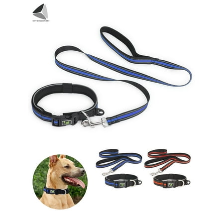 UPC: 0840316692786 | Sixtyshades Reflective Dog Collar and Lead Set,Adjustable Durable Pet Training Collars Leash for Small Medium Large Dogs (M Orange)