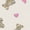Delicate Ivory, variant on Toddler Girls Short Sleeve Button Front Pajama Top and Shorts Set, 2-Piece, Sizes Sizes 3T-5T